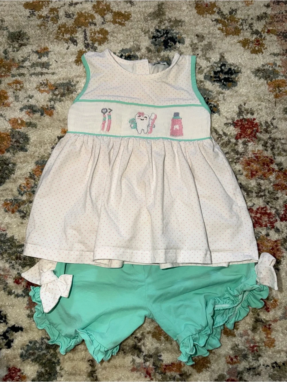 Smocked Dentist Set - 3T